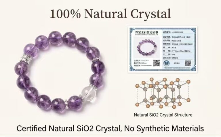 Brazilian Amethyst Bracelet | Ancient Mystical Energy Guards Your Modern Journey
